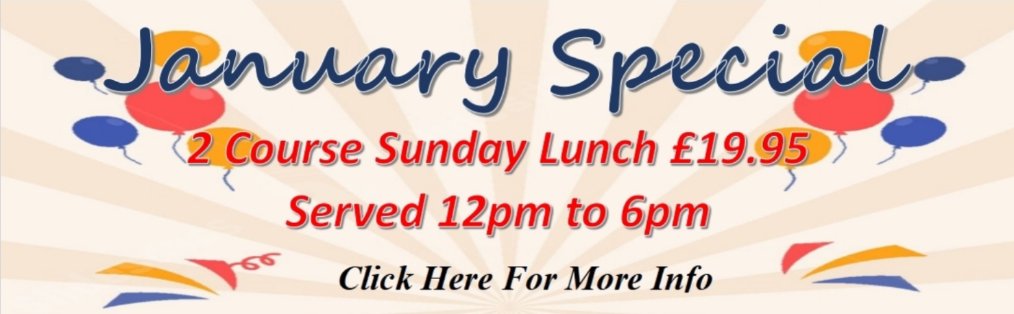 Coach and Horses Brixworth - Special Menu